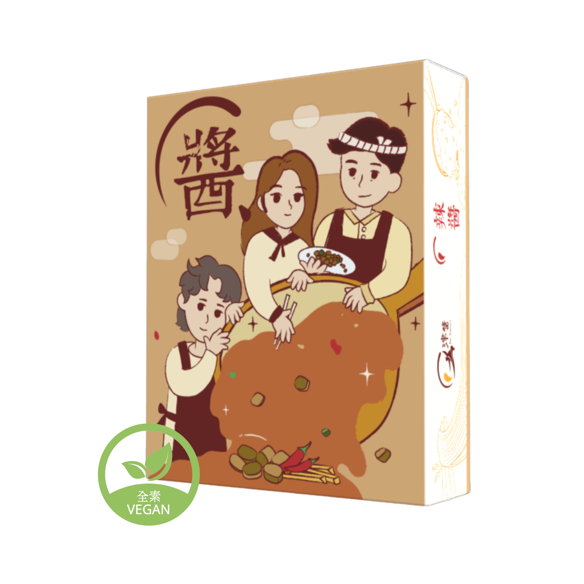 双椒麻辣醬（4入/每盒）