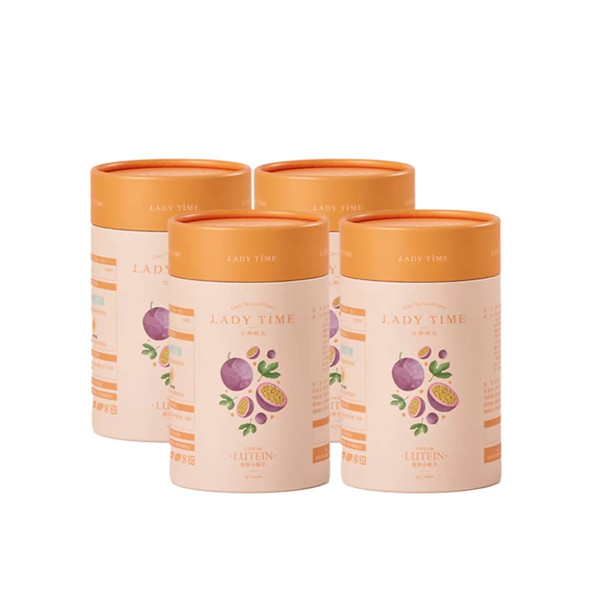LADY TIME視界小能手-葉黃素粉包 百香果口味