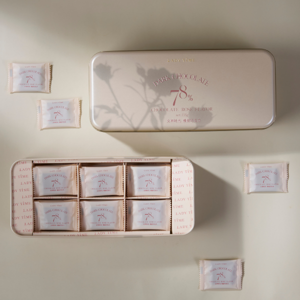 LADY TIME78%玫瑰山茶花黑巧克力-餐後