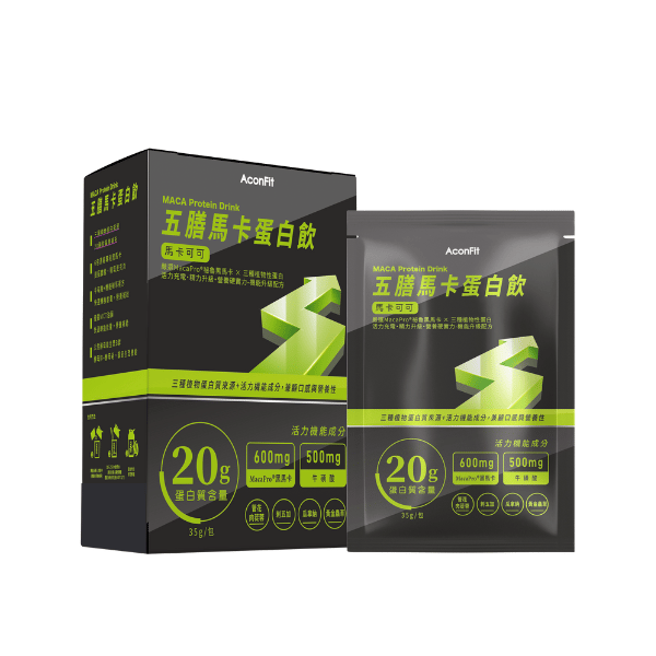 五膳馬卡蛋白機能飲-馬卡可可