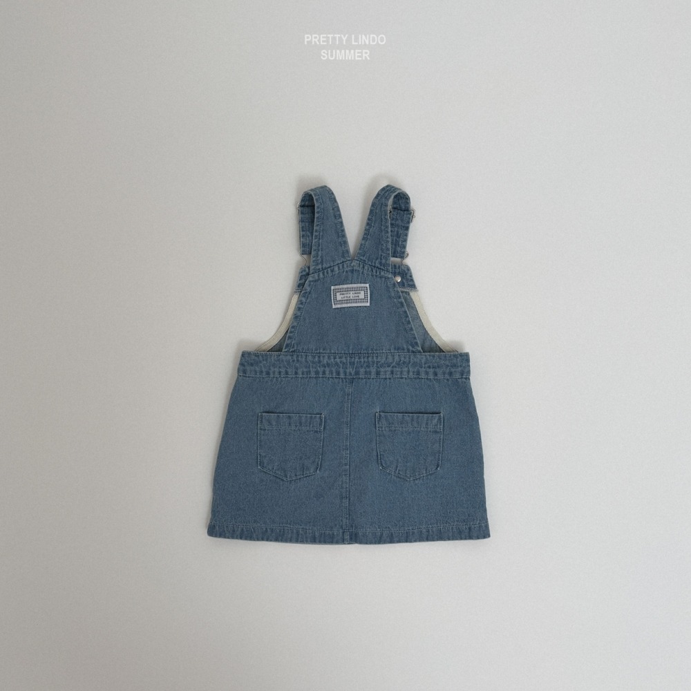 Lindo17｜(80-125) 口袋吊帶裙