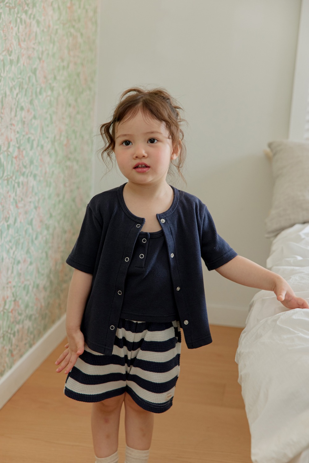 onu28｜(70cm-115cm) 短袖開襟外套