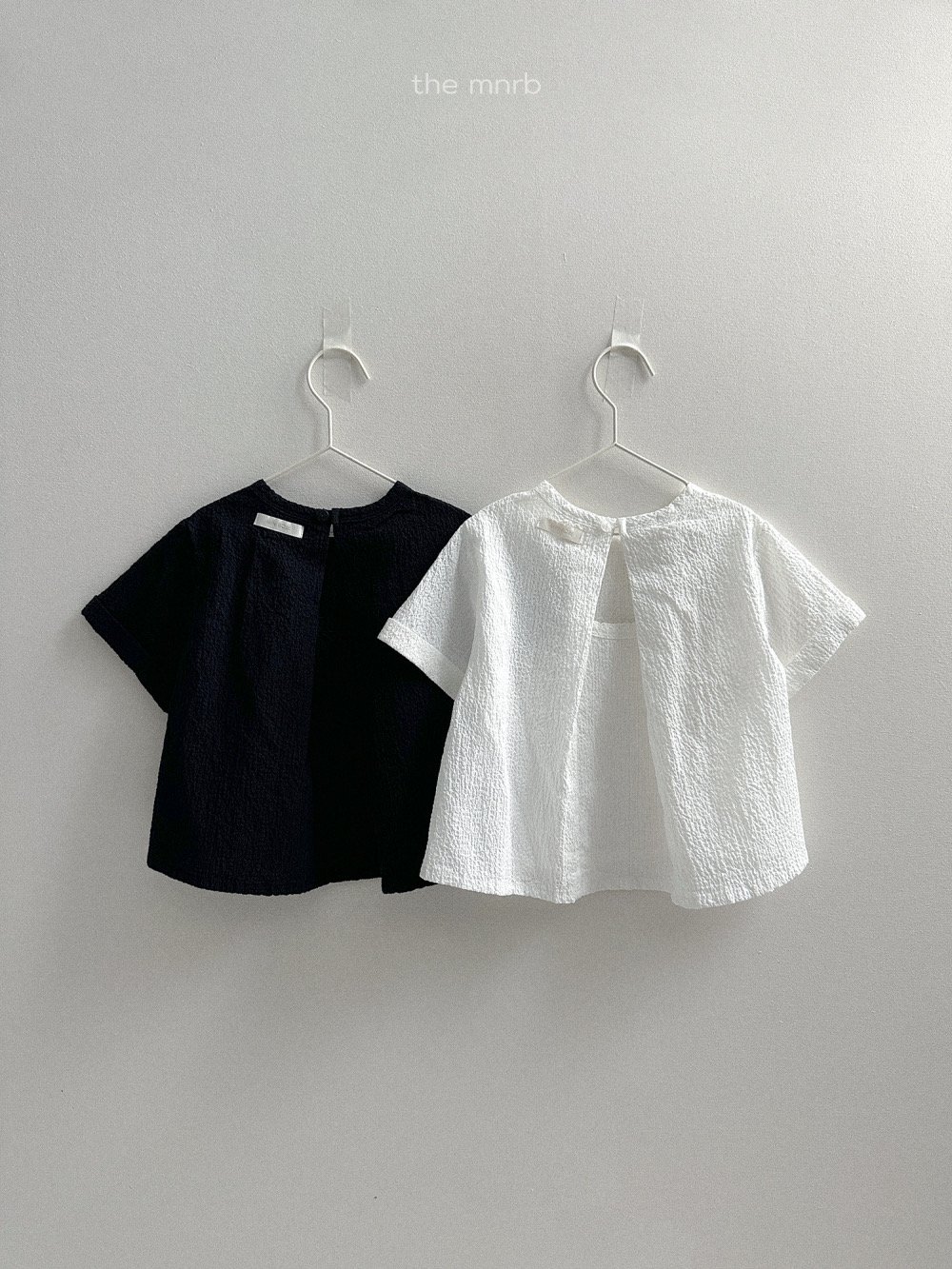 MiniRobe28｜(70-110) 簡約抓皺設計上衣