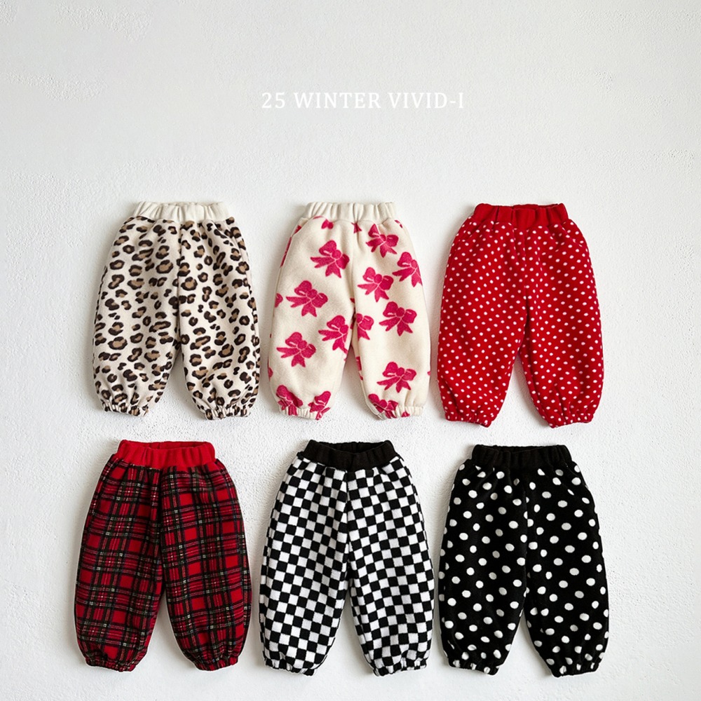 vivid01|(78cm-125cm) 磨毛印花縮口褲 vivid01|(78cm-125cm) 磨毛印花縮口褲