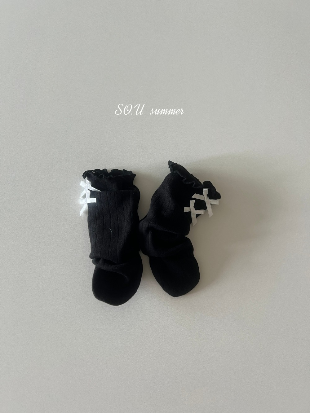 SO.U05｜(6m-4y) 迷你緞帶無根襪