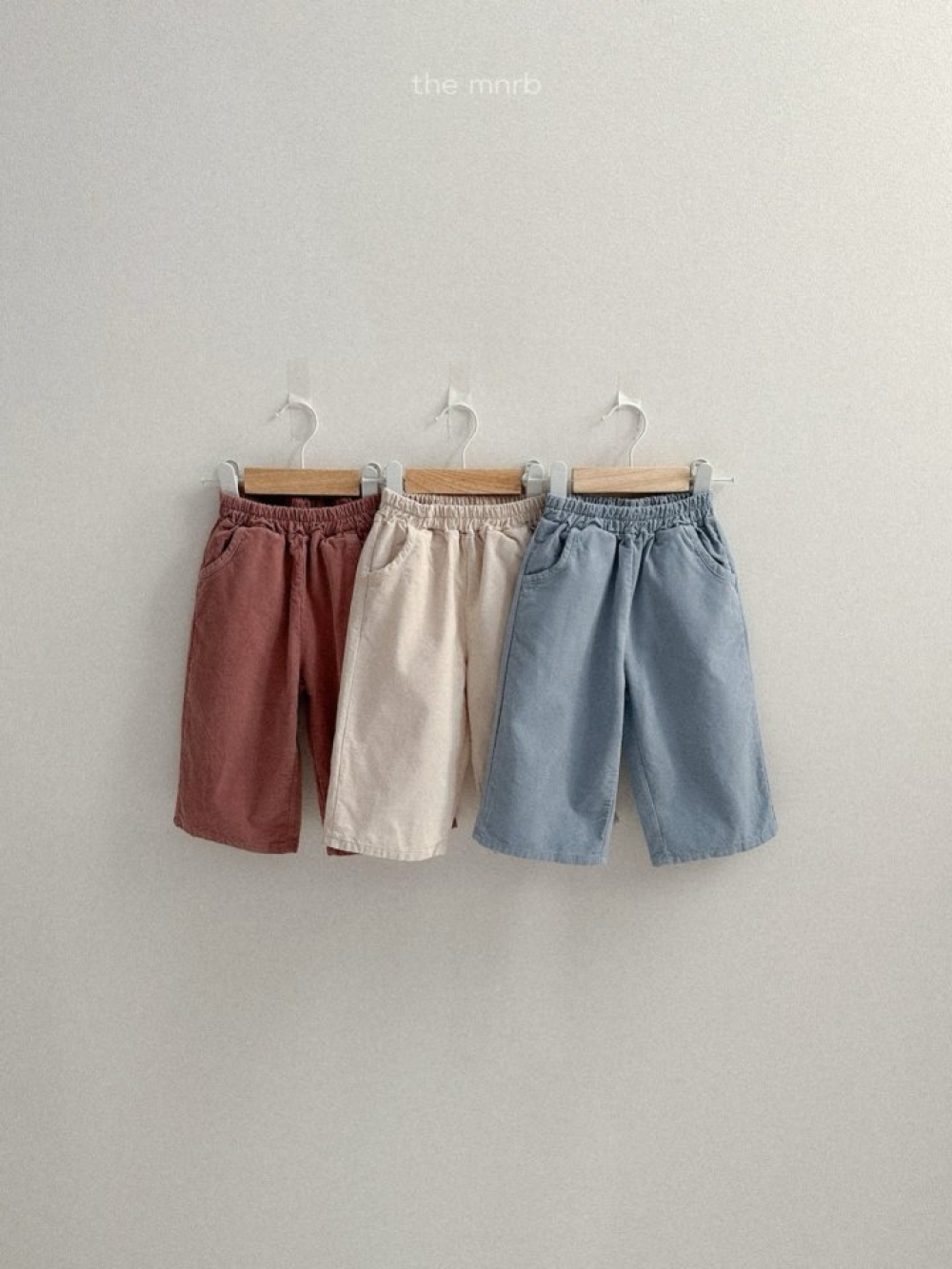 MiniRobe20｜(70-110) 燈芯絨直筒褲