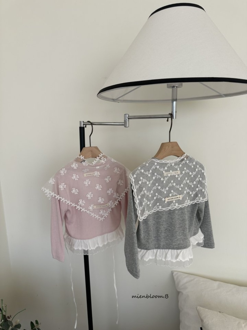 Bloom.b08｜(0m-7y) 蕾絲披肩