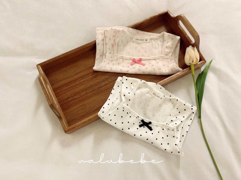 Valubebe 24｜(65-90cm) 方領蝴蝶結背心
