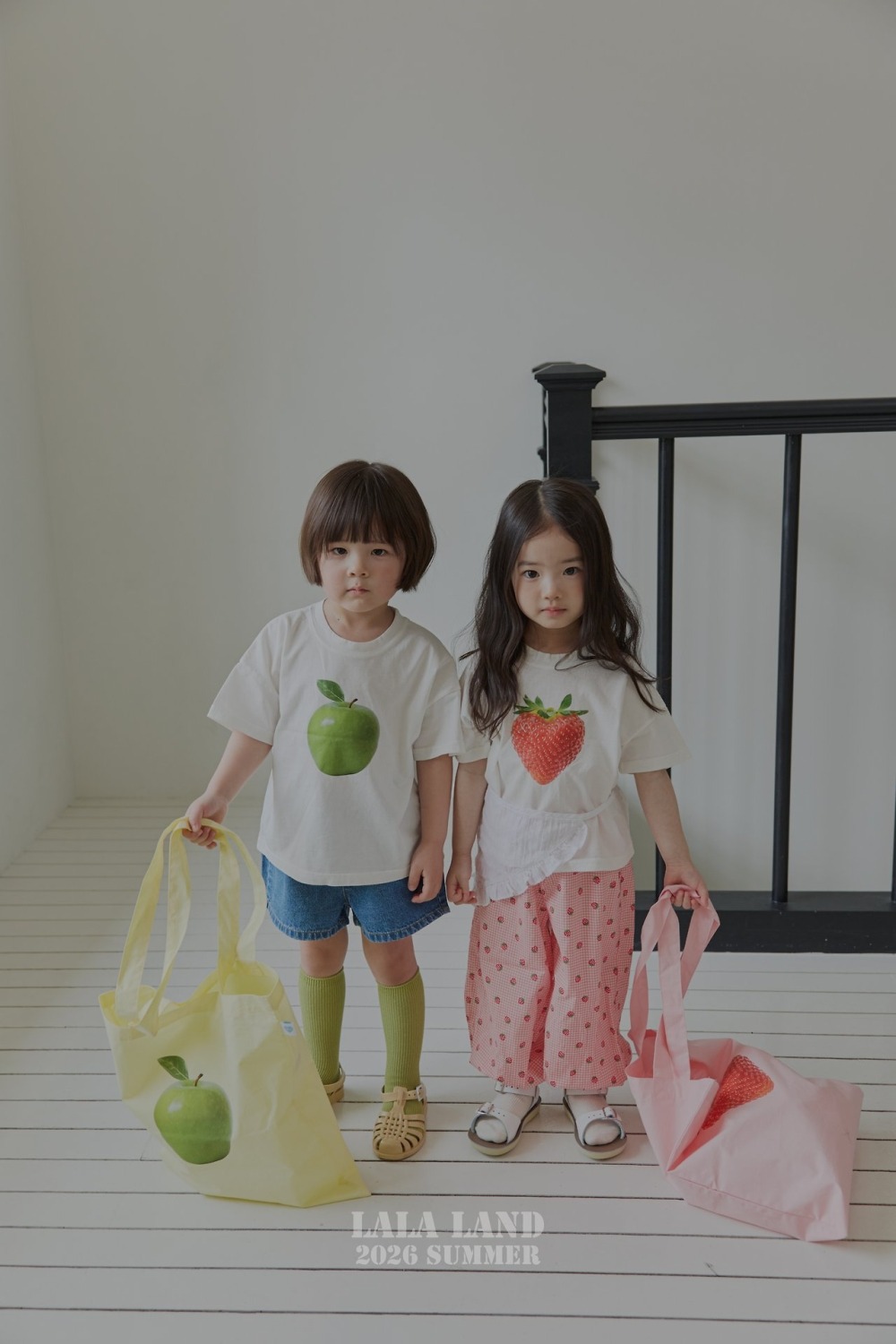 lala land78｜(75-120cm) 2色水果印花上衣