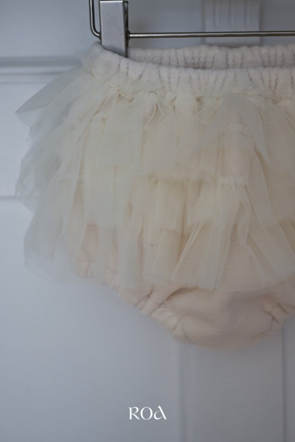 ROA37｜(6m-18m) 2色層次蕾絲裙包屁褲