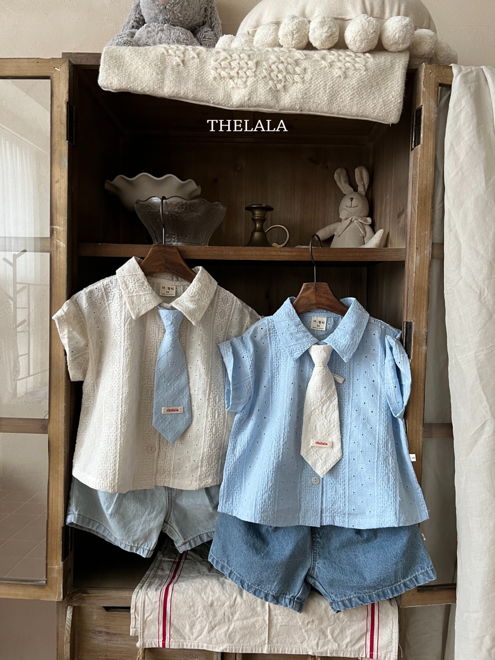 thelala16｜ (70-115) 牛仔口袋短褲