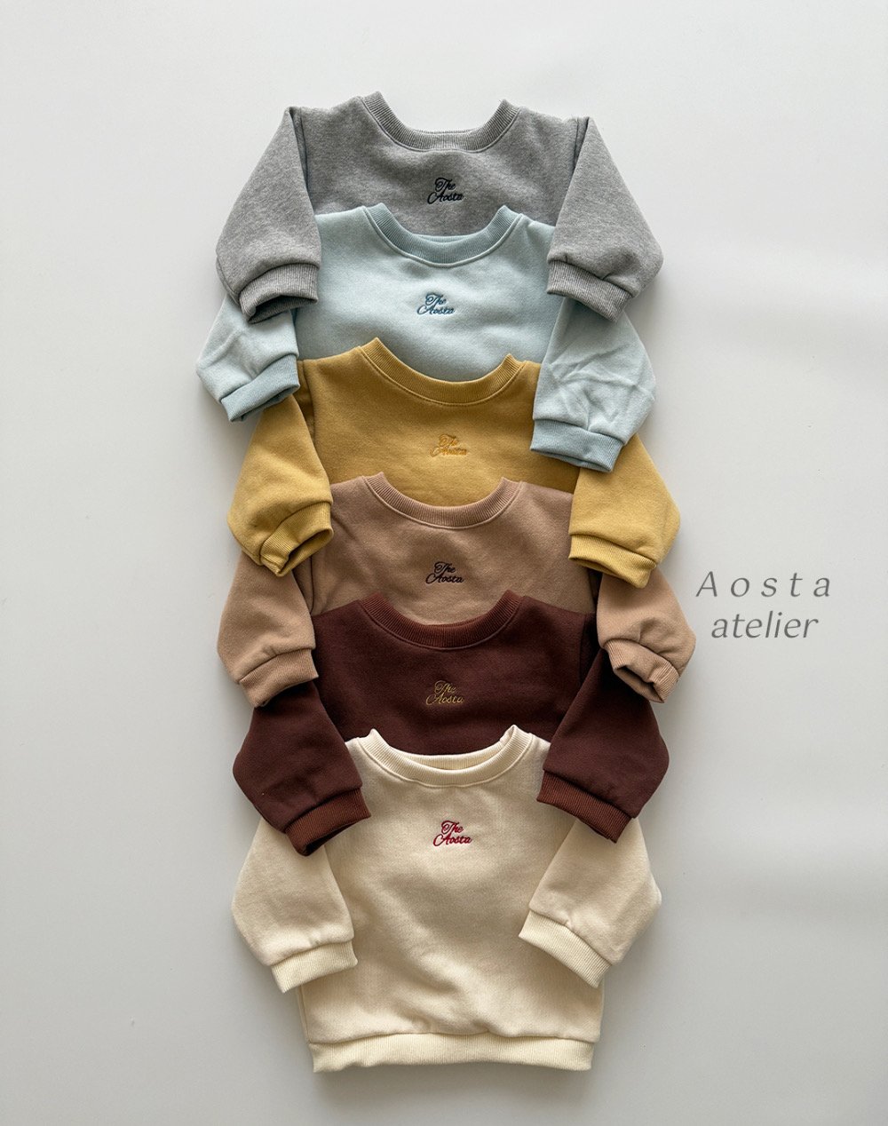 AOSTA41｜(6m-5y) 簡約休閒上衣