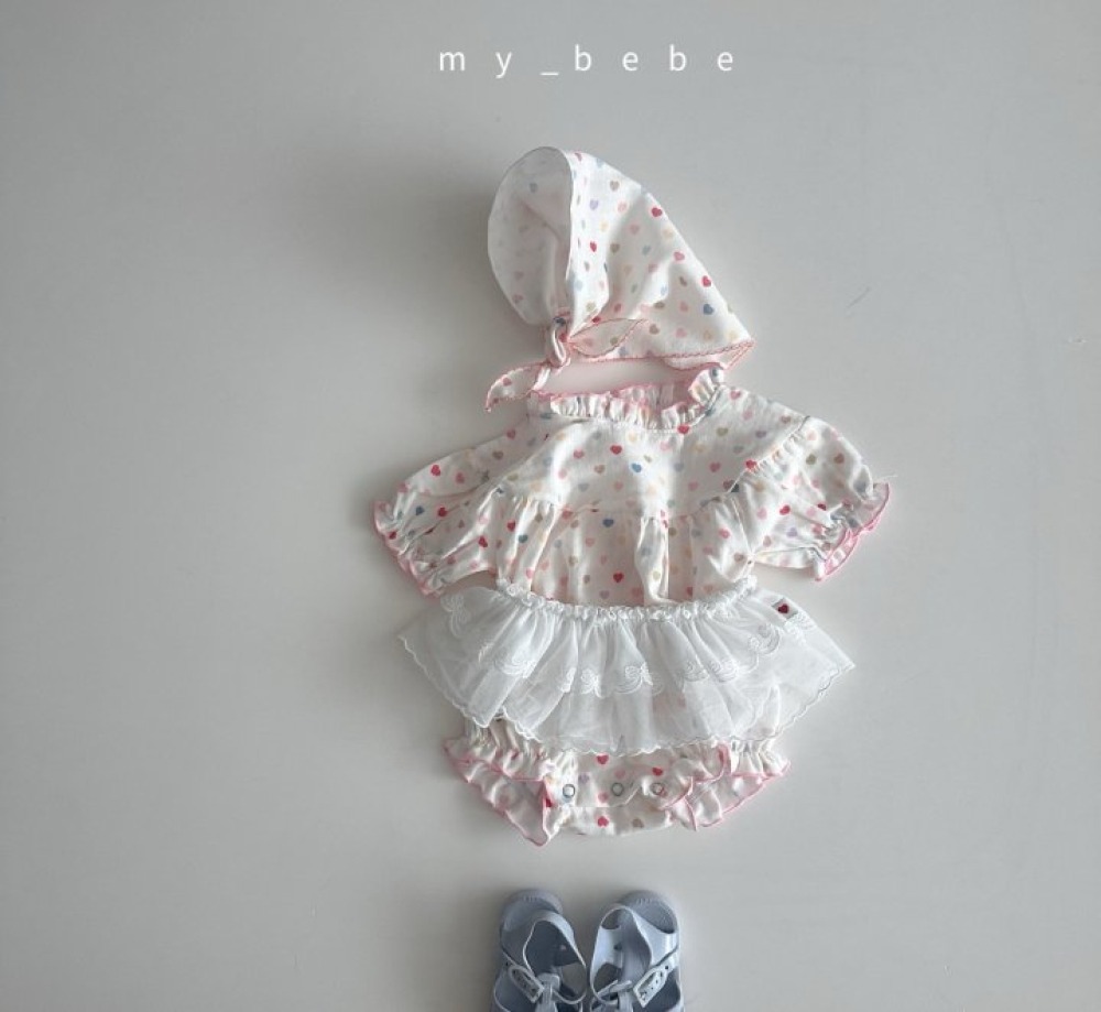 my_bebe25｜(80-120cm) 薄紗雙層裙
