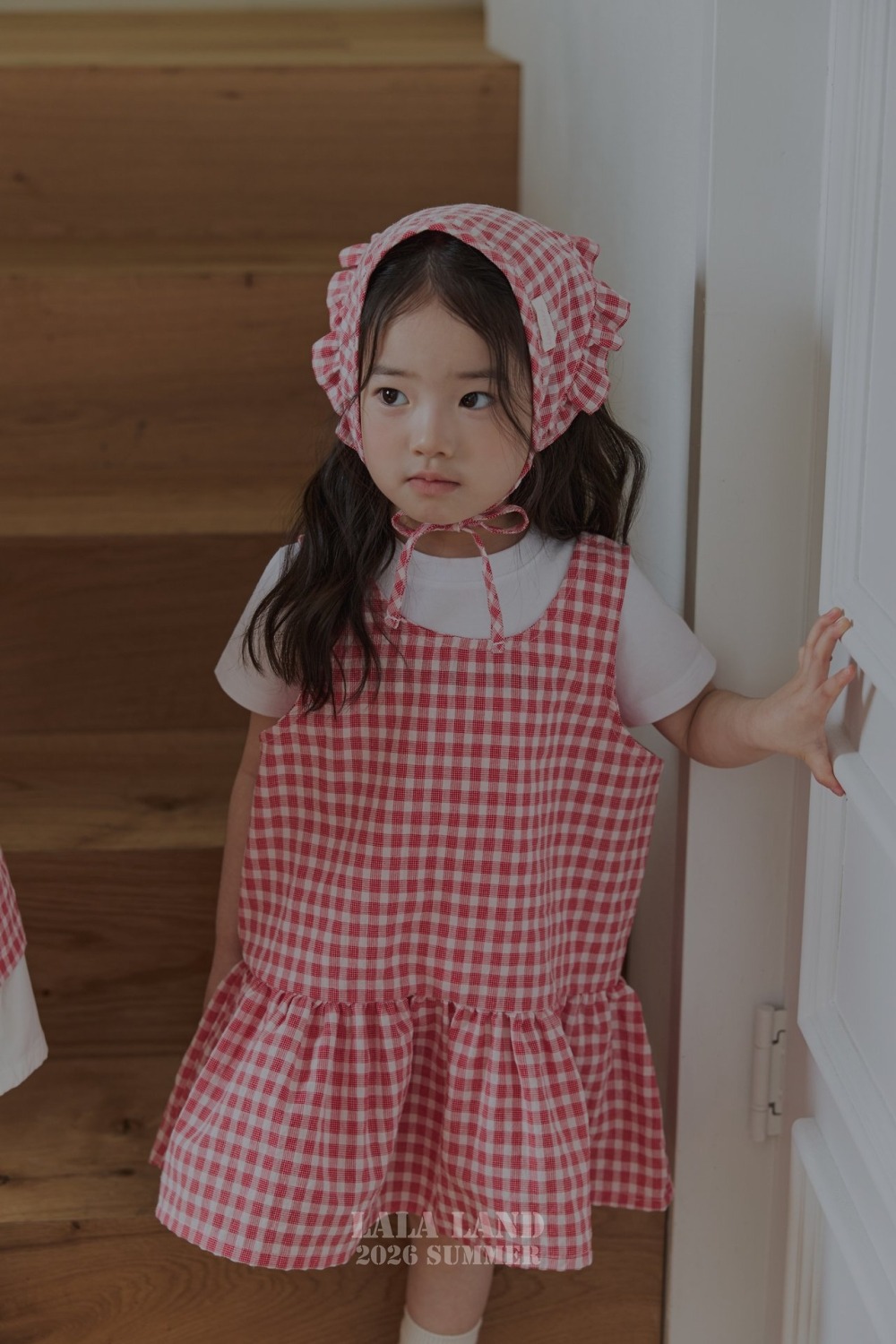 lala land47｜(75-120cm) 2色格紋/印花洋裝