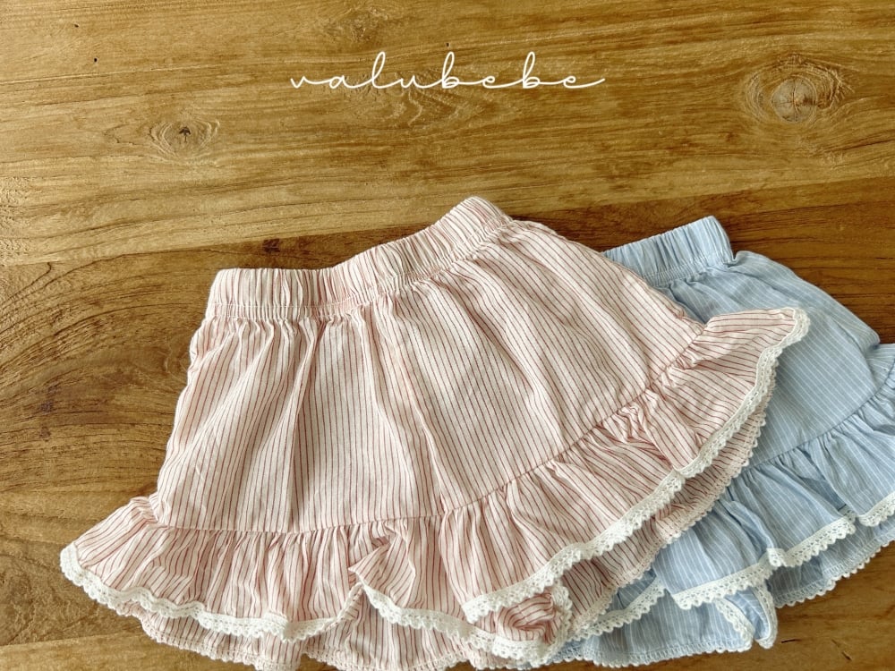 Valubebe 26｜(65-90cm) 荷葉花邊短褲