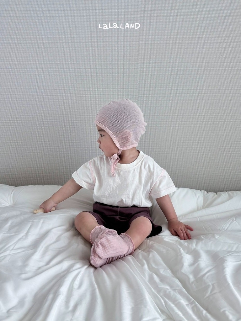 lala land11｜(3m-18m) 2色縫線上衣