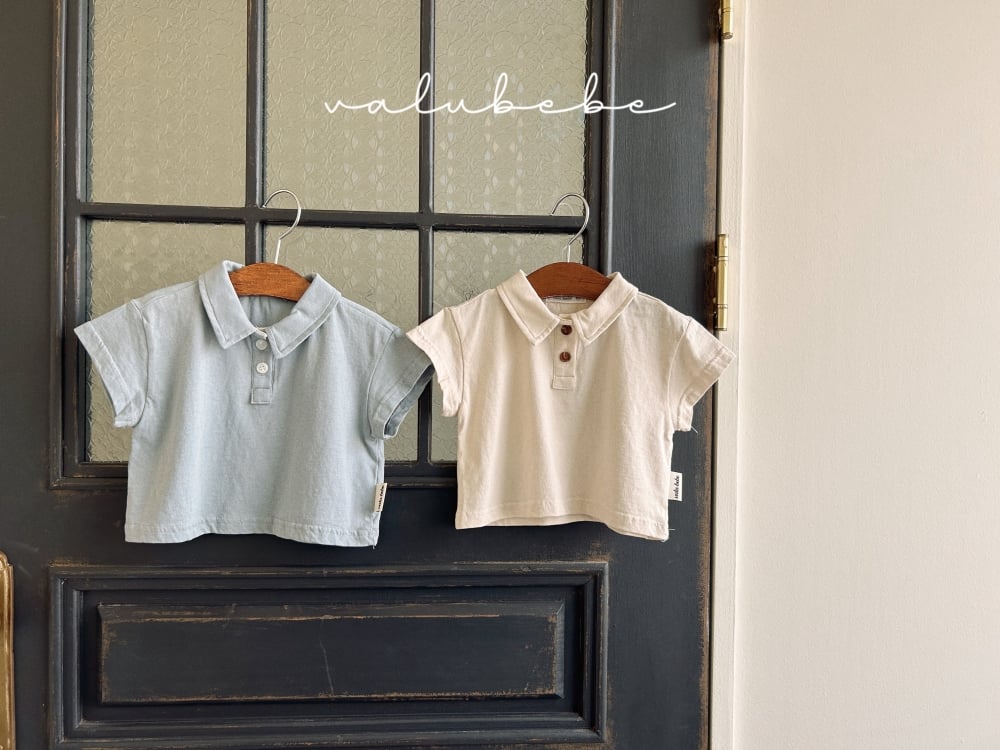 Valubebe 70｜(65-90cm) 鈕釦襯衫上衣