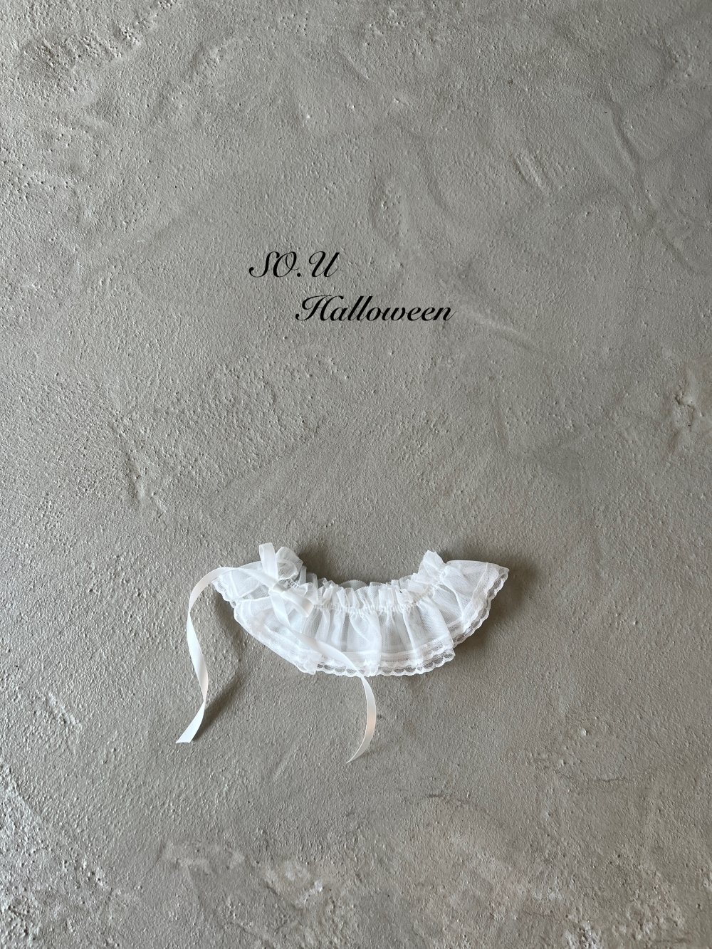 SO.U03｜(Free)  蕾絲配件腰小裙