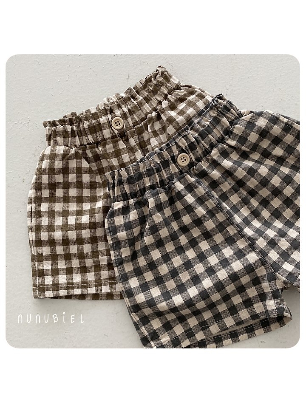 NUNU BIEL29|(65-115cm) 棋盤格子褲 NUNU BIEL29|(65-115cm) 棋盤格子褲
