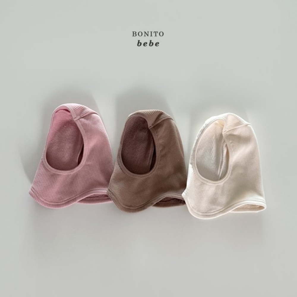 Bonito92｜(3m-18cm) 羅紋套頭帽