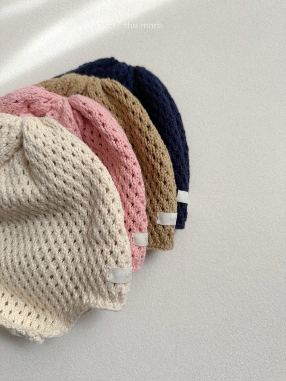 MiniRobe04｜(free) 素面針織帽