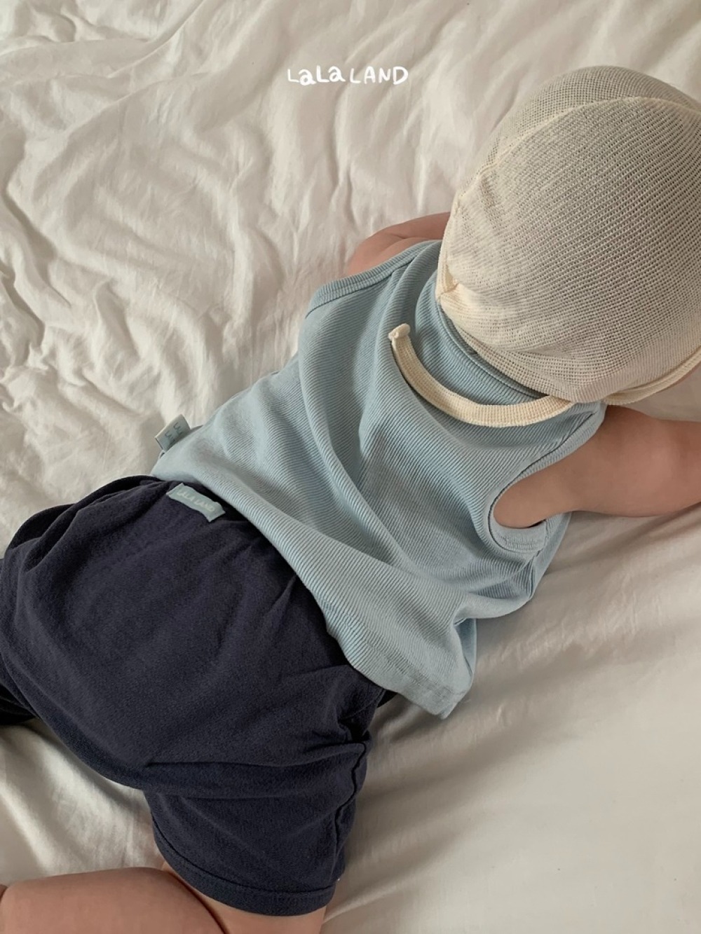 lala land04｜(3m-18m) 2色口袋小短褲