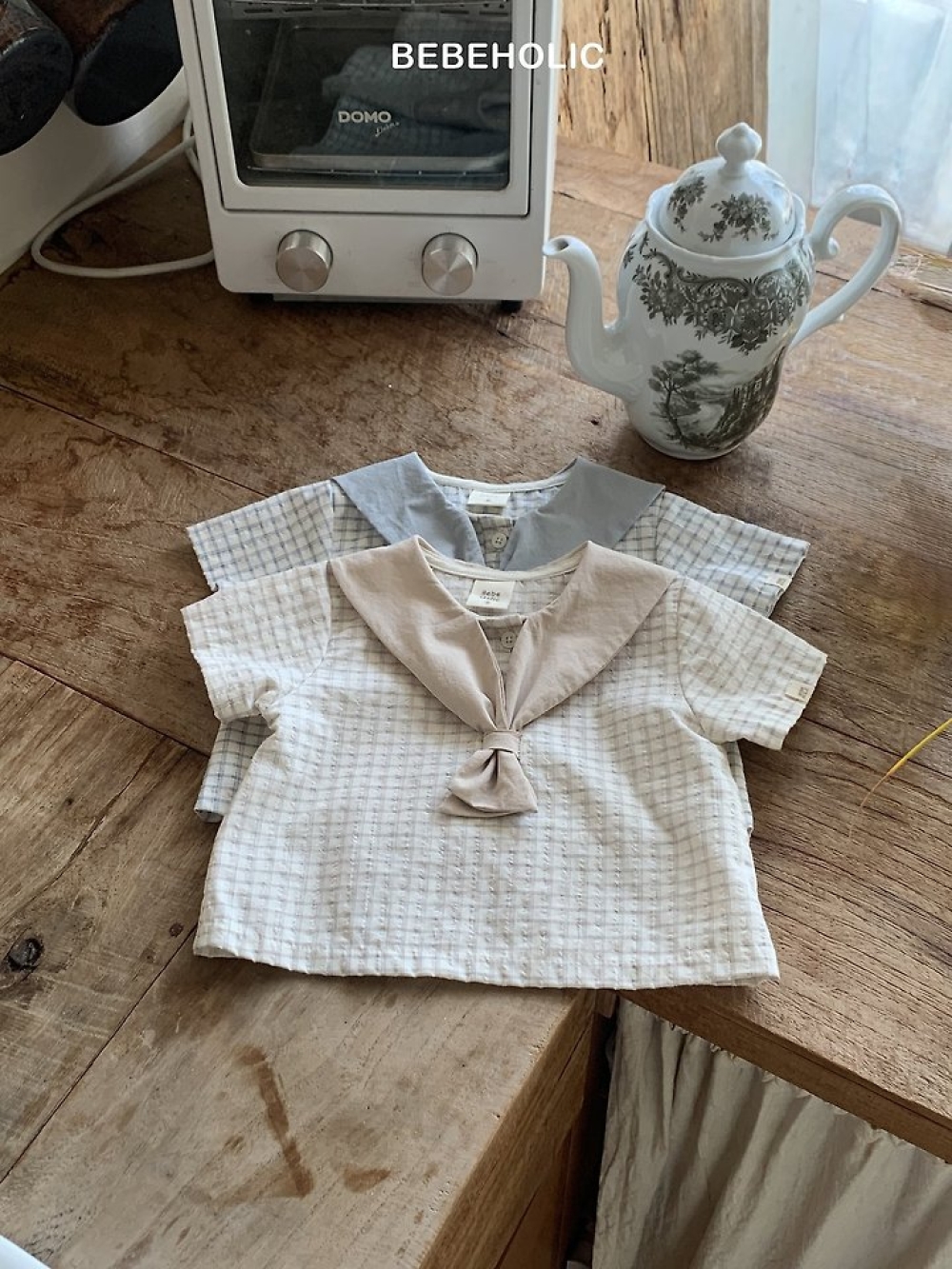 Bebe holic35｜(3m-18m) 水手海洋上衣