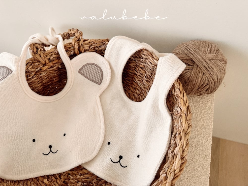 Valubebe 86｜(Free) 小熊小兔圍兜