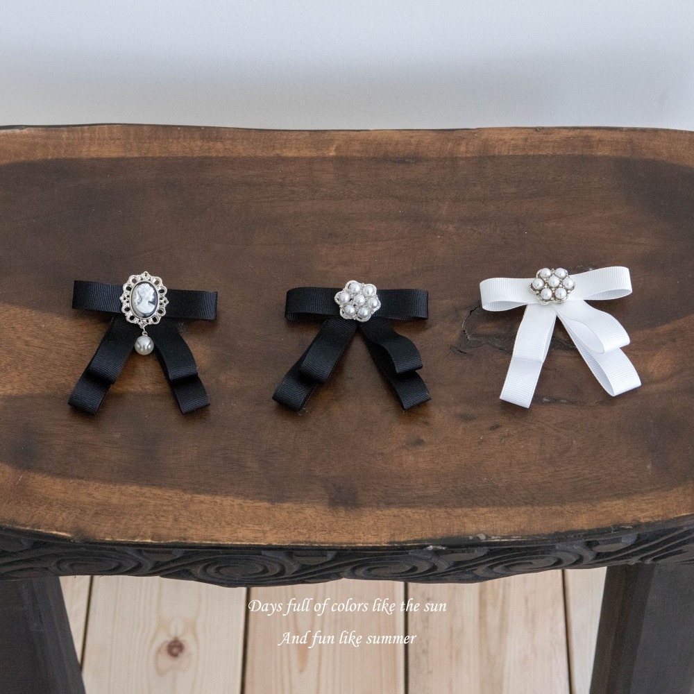 M-KIDS55｜(65-115cm) 法式徽章緞帶別針