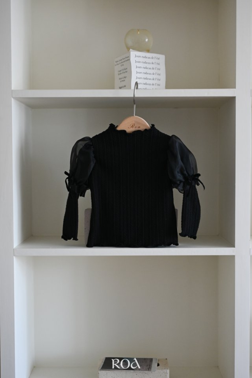 ROA18｜(80cm-120cm) 2色公主泡泡袖上衣