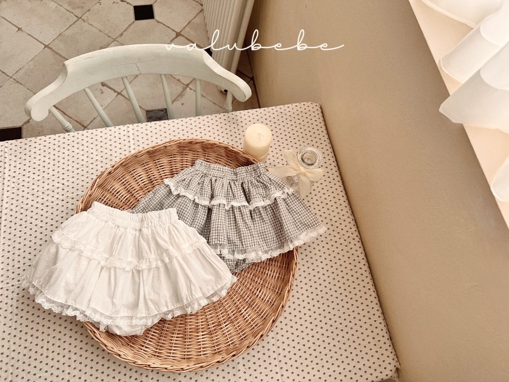 Valubebe60｜(65-80) 蕾絲花邊蛋糕包屁裙