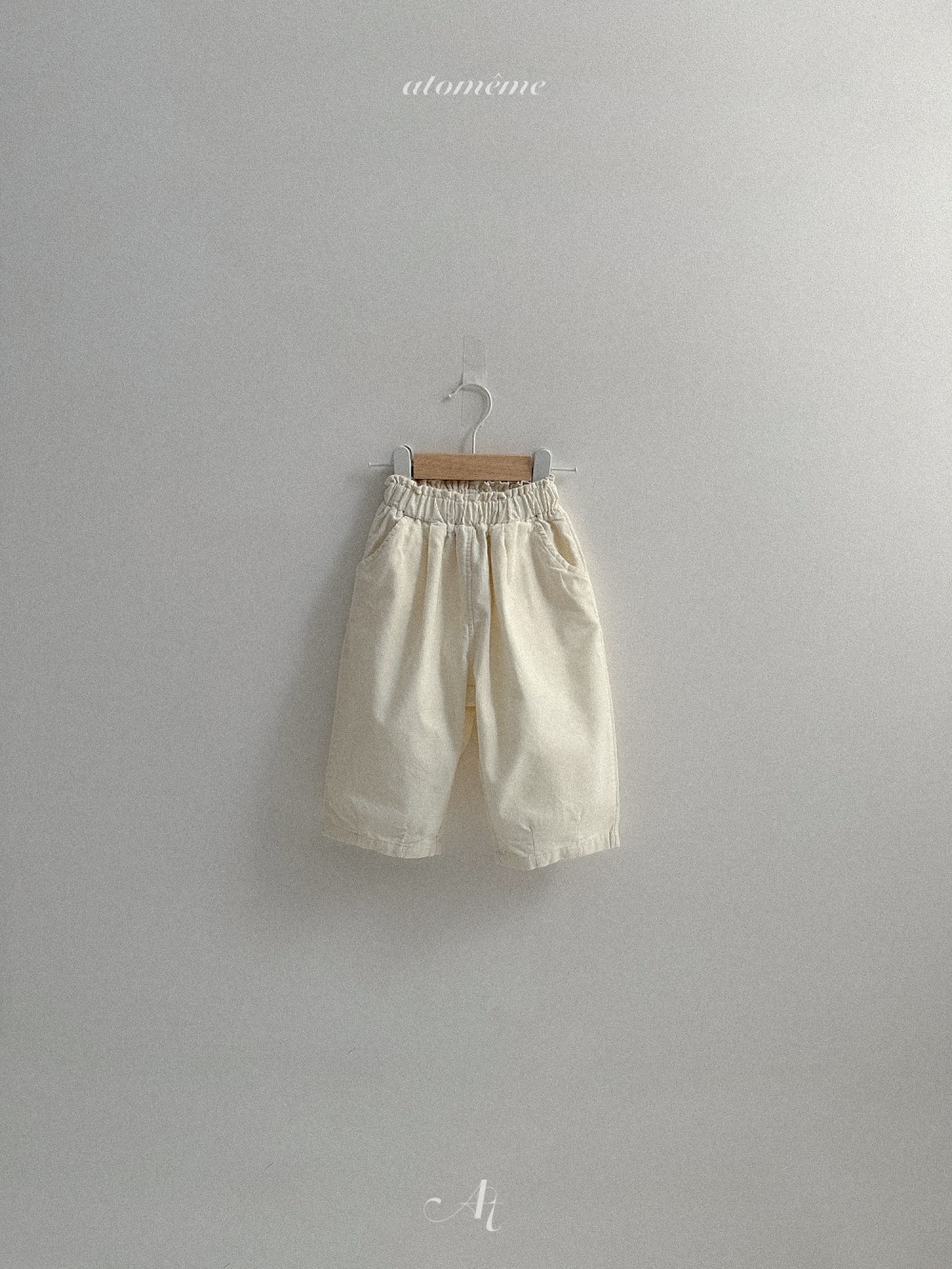 Atomeme26｜(70-110) 簡約素面直筒長褲