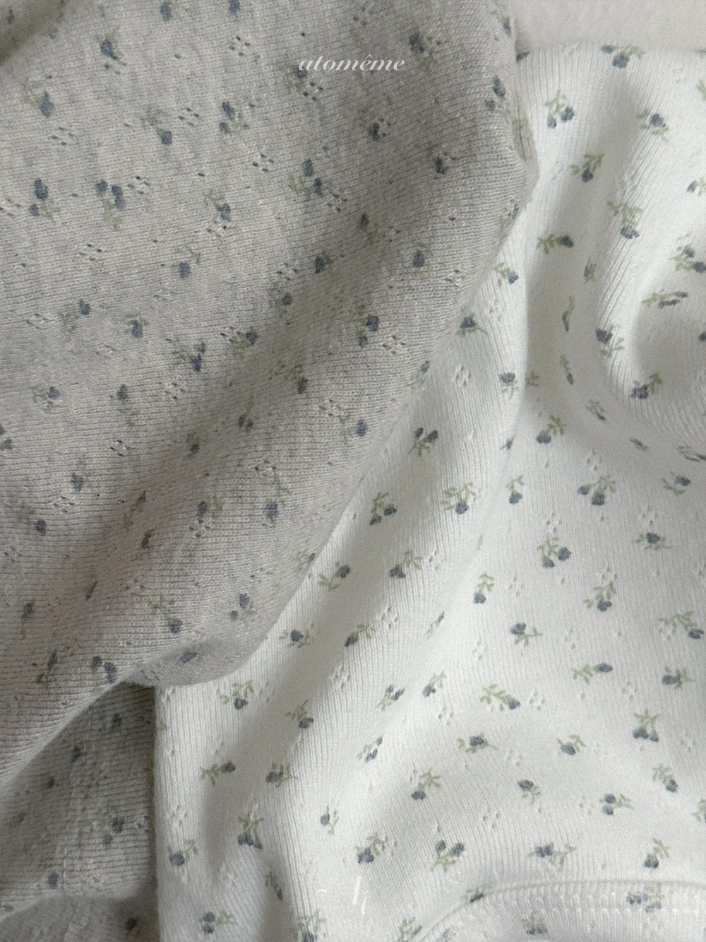 Atomeme33｜(70-110) 碎花設計上衣