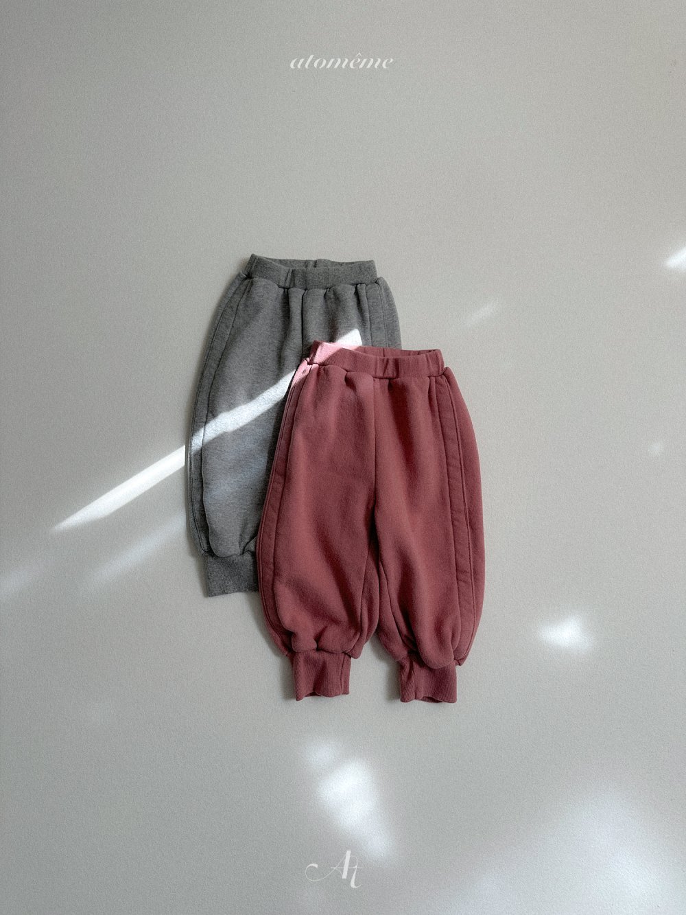 AT28｜(70-110) 立體剪裁束口棉褲