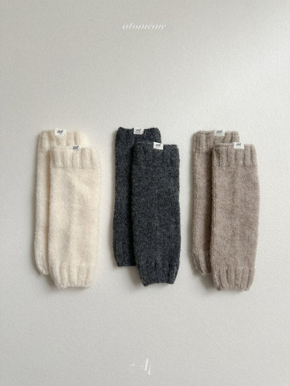 Atomeme39｜(70cm-110cm) 保暖針織襪套