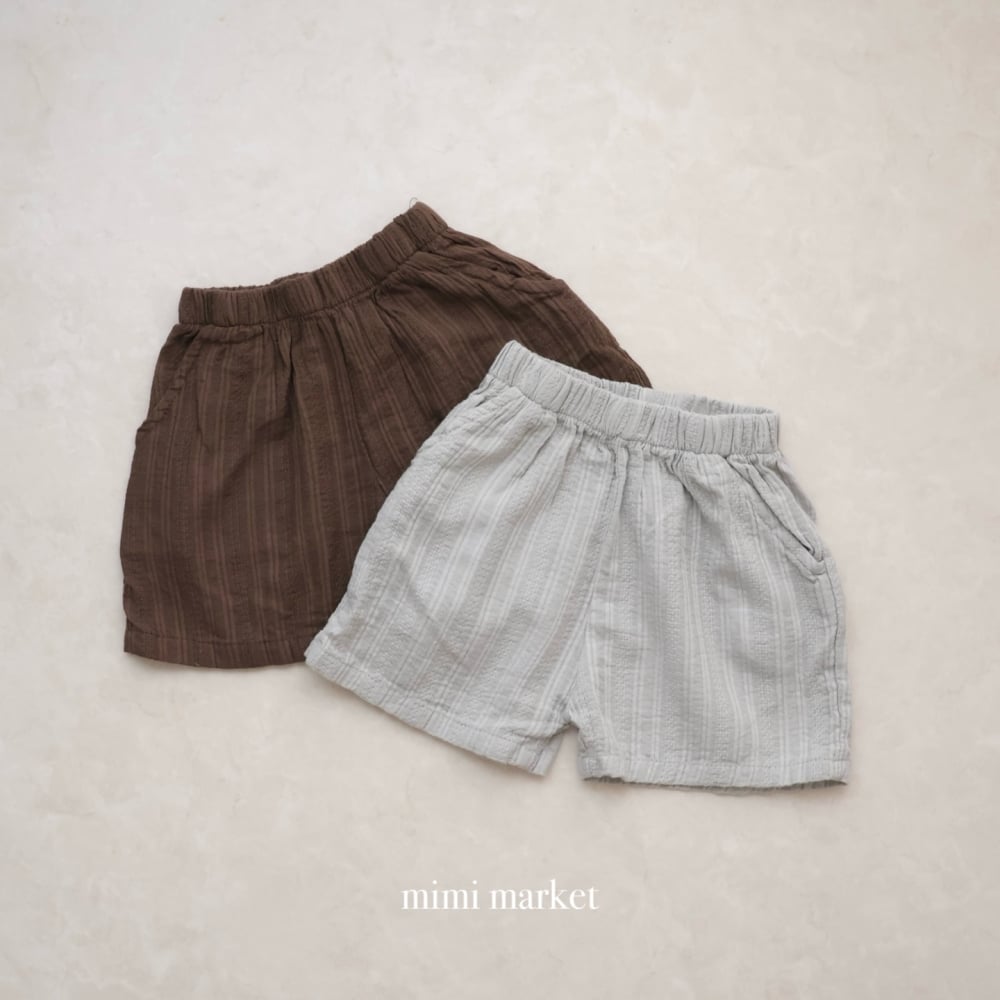 mimi market18 (75-90cm)  線條順滑短褲
