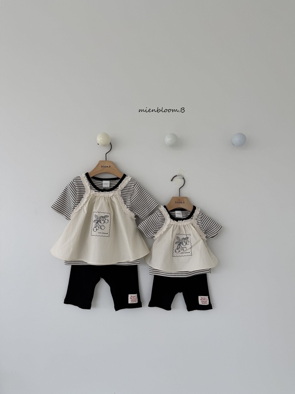 Bloom.b32｜(55cm-118cm) 蕾絲花邊櫻桃背心