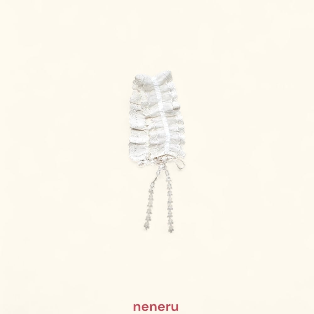 neneru36｜(free) 1色荷葉邊蕾絲髮帶