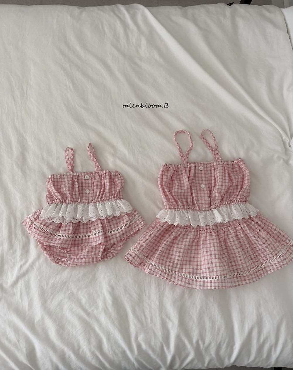 Bloom.b37｜(55cm-118cm) 格紋褲裙