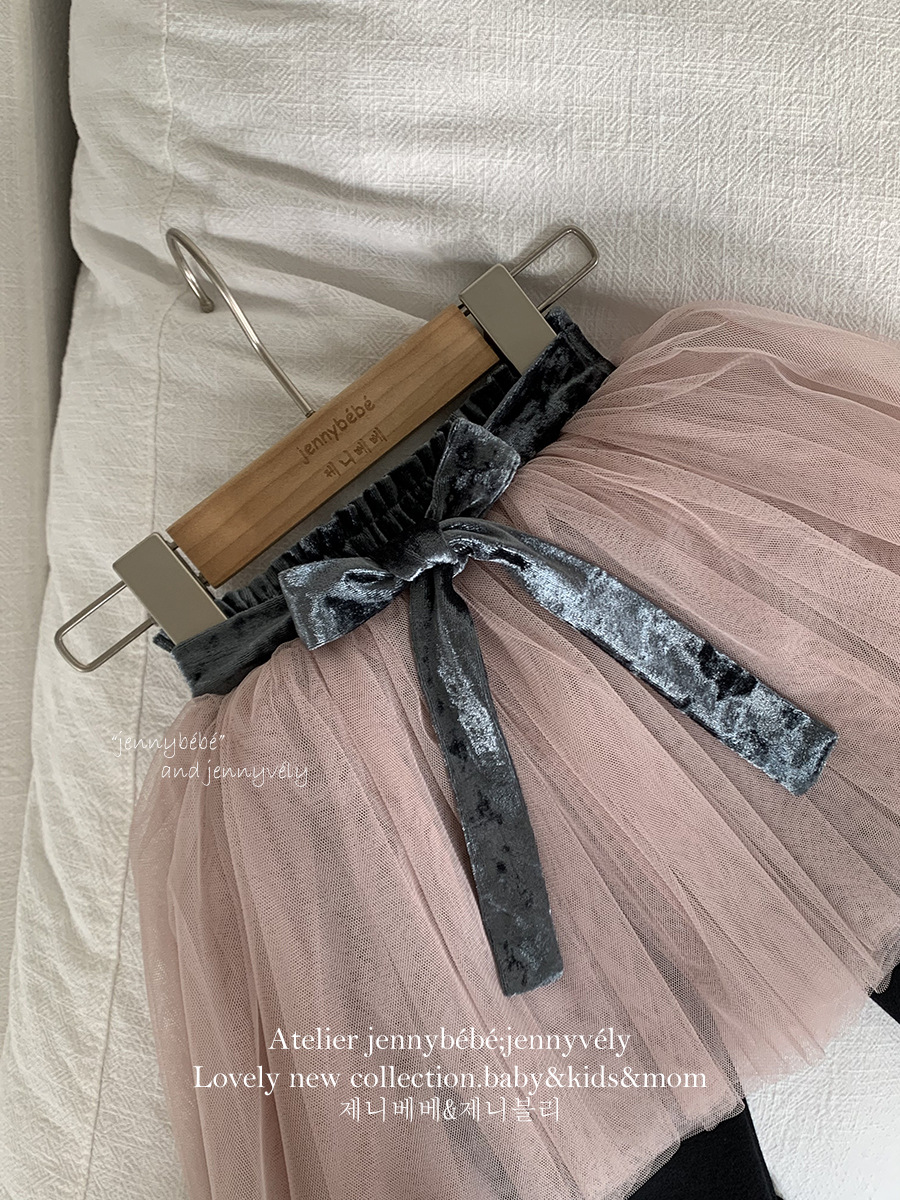 JE 396｜(73-110cm)  氣質蕾絲褲裙