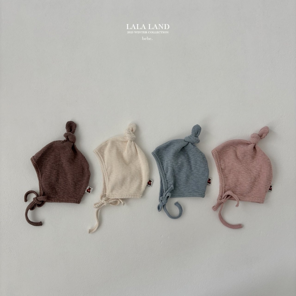 lala land32｜(60cm-83cm) 4色羅紋素面扭結帽