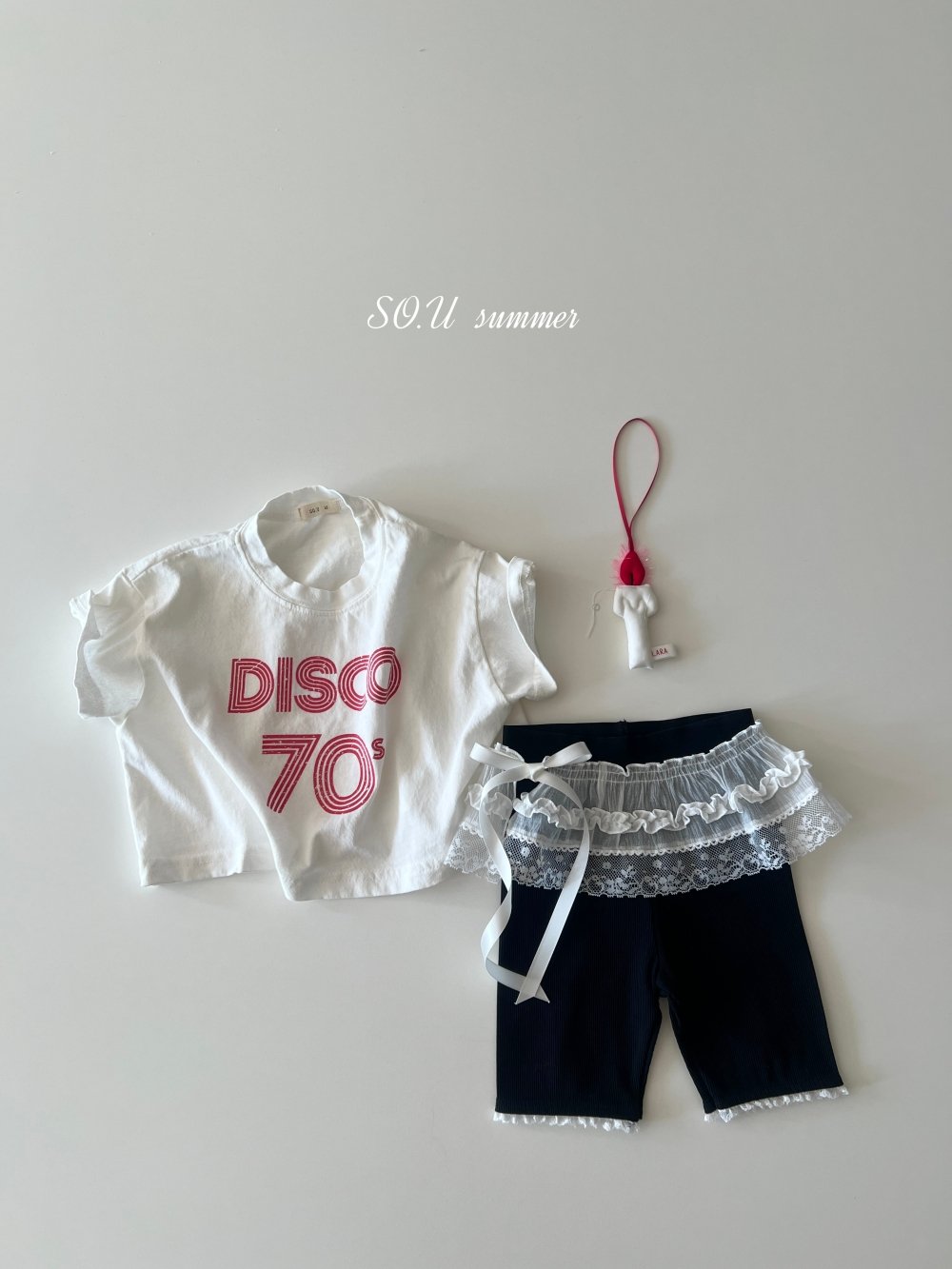 SO.U03｜(6m-4y)  蕾絲綁帶圍裙