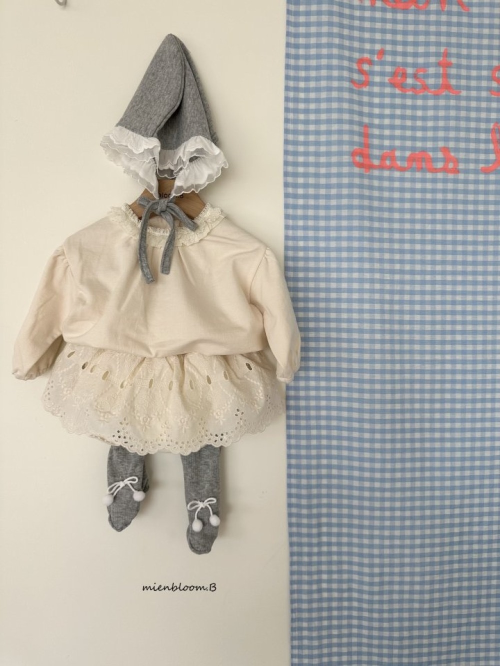 Bloom.b17｜(0m-18m) 春日棉裙包屁褲