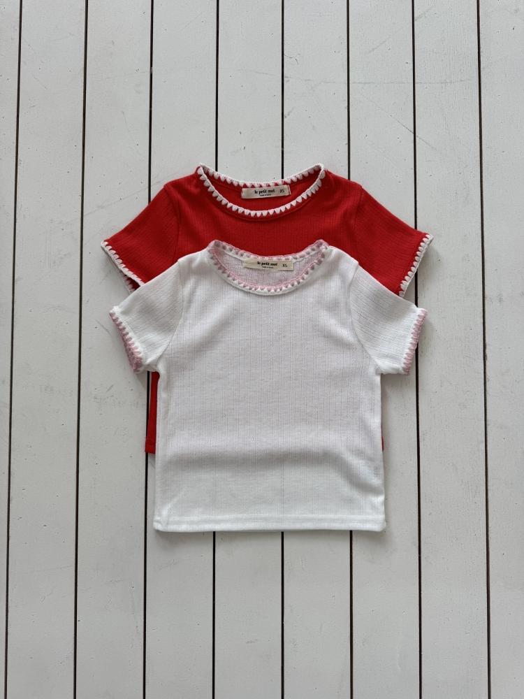 LePetitmot12｜(80-125cm) 編織素色上衣