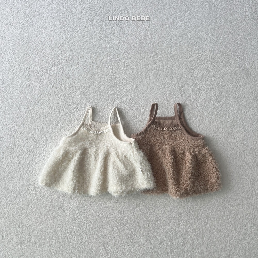 Lindo02｜(3m-18m) 毛毛細肩背心