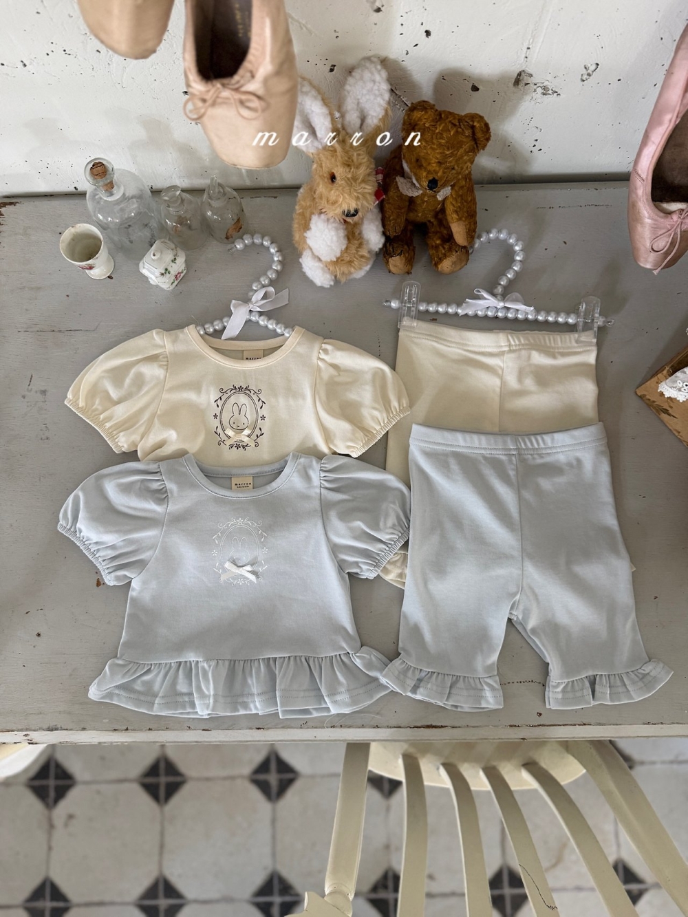 Marron29｜(1y-6y) 荷葉邊糖果套裝