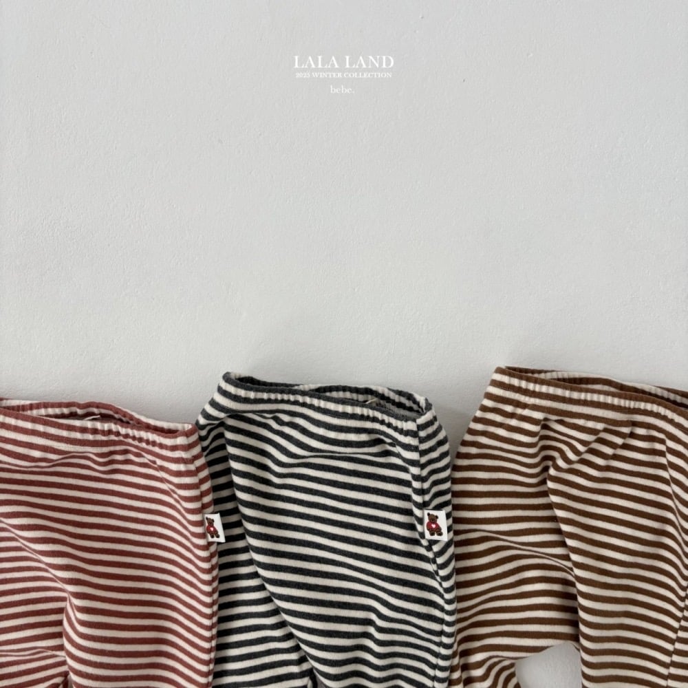 lala land24｜(60cm-83cm) 3色條紋緊身褲