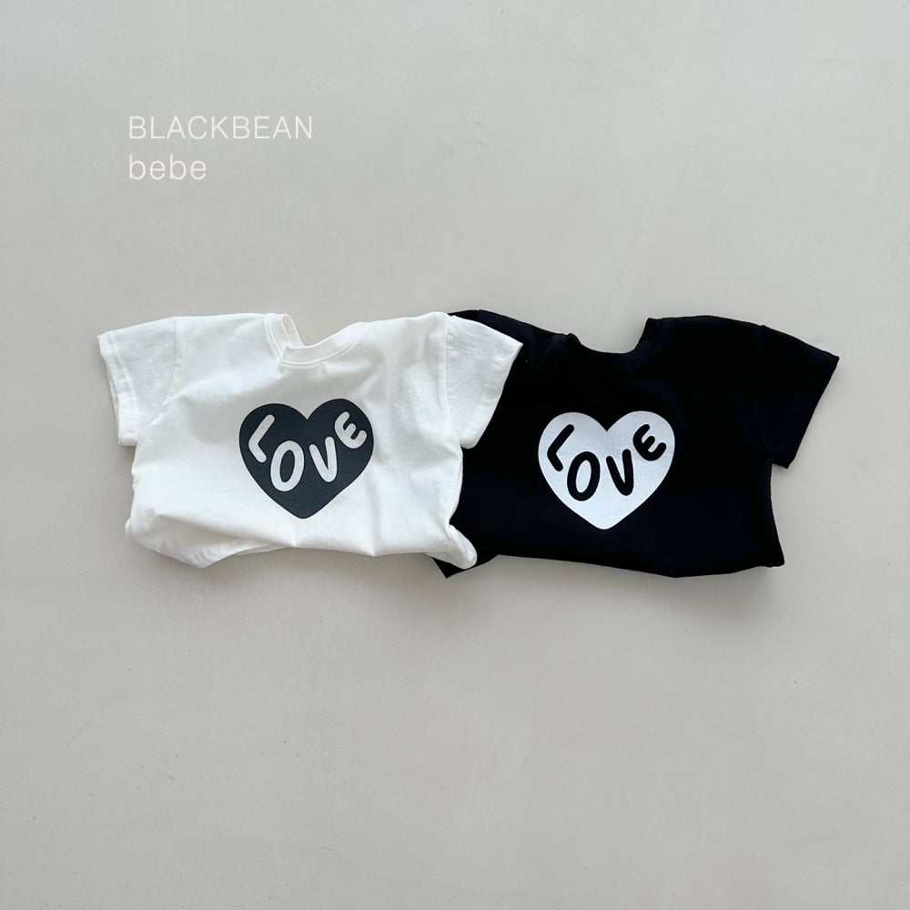BEAN27｜(65-120cm) LOVE字母上衣