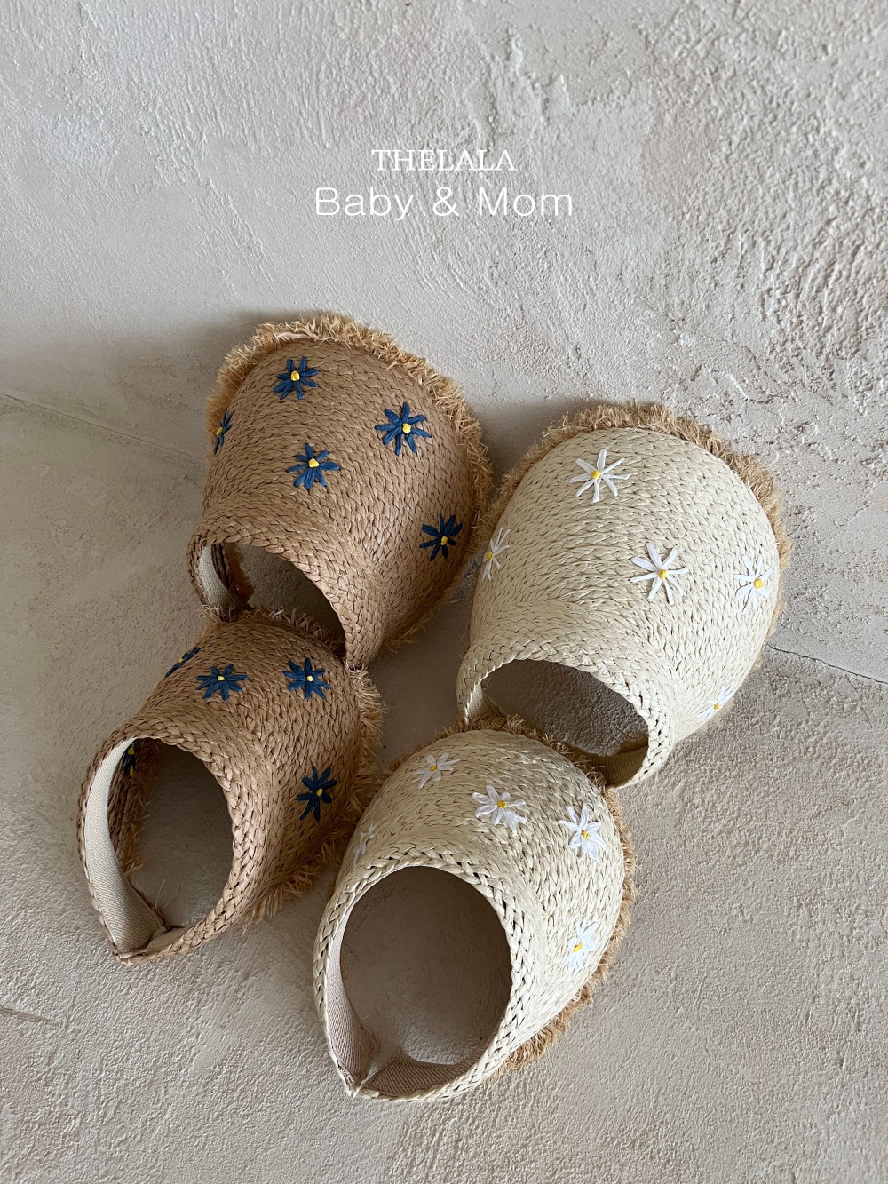 thelala04｜ (free/mom) 夏季雛菊遮陽帽