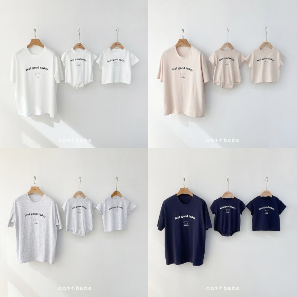 Oottbebe01｜(0m-12m/1y-7y/MOM)  熊熊上衣/包屁衣